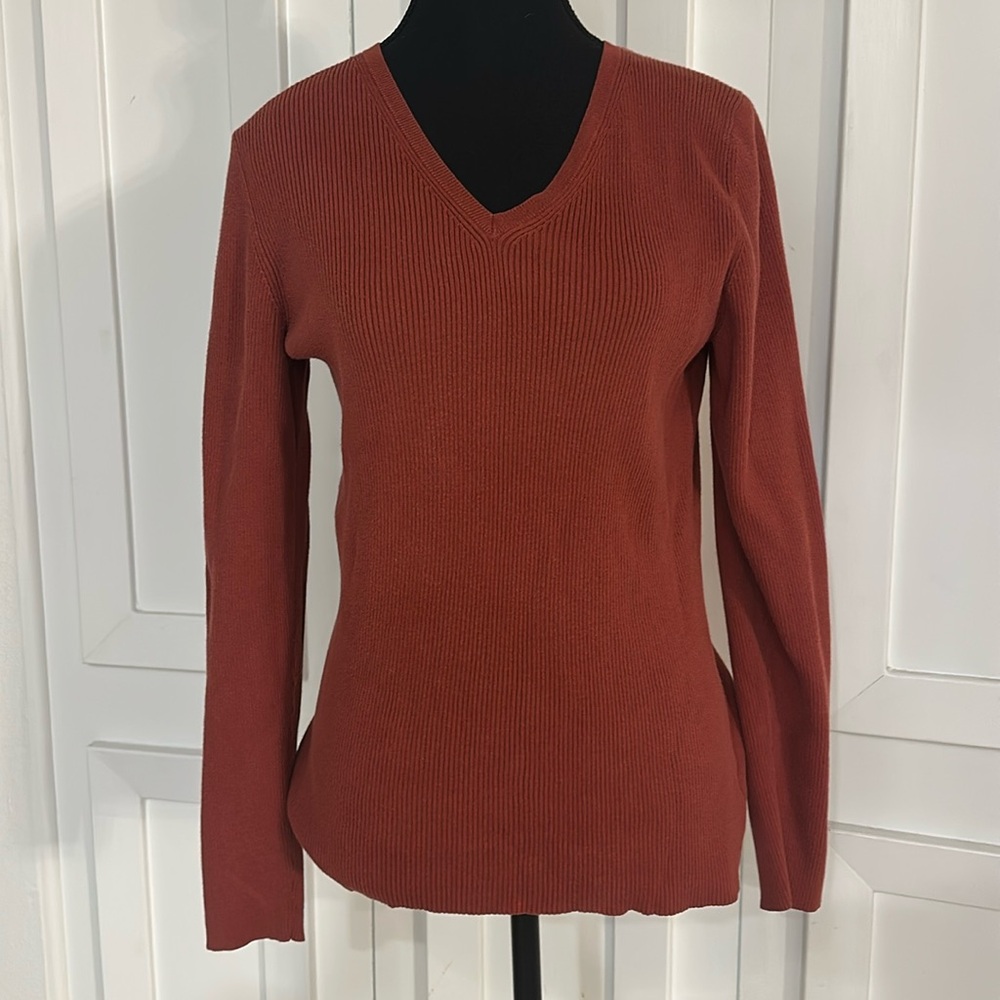 Eddie Bauer Pima Cotton Blend Sweater Large Tall